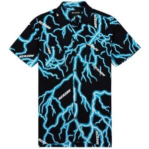 LIGHTNING ALLOVER PRINT SHORT SLEEVE SHIRT